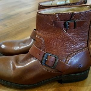 Frye Leather Ankle Boots